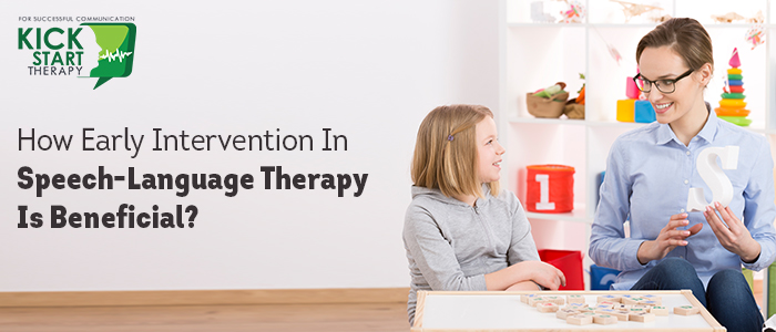 A child getting speech therapy